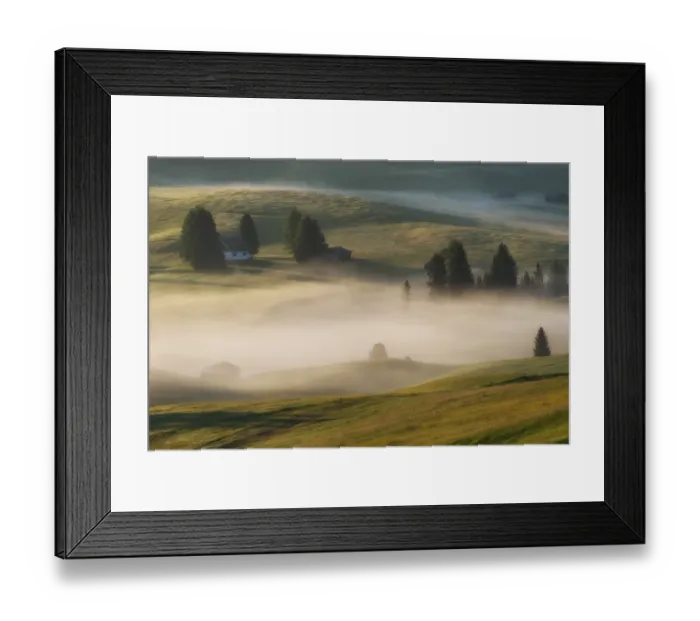 Framed Print : Alpe Di Siusi (Seiser Alm), Dolomites, Italy