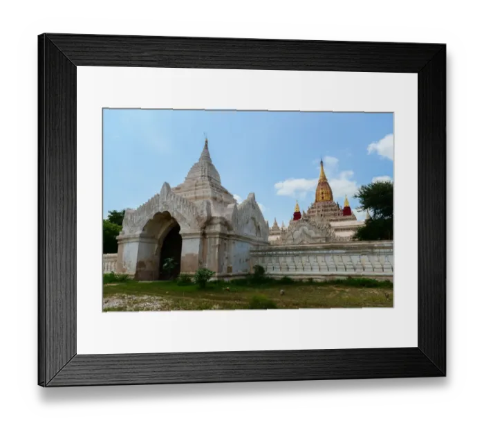 Framed Print : The Ananda Temple Framed Print : The Ananda Temple