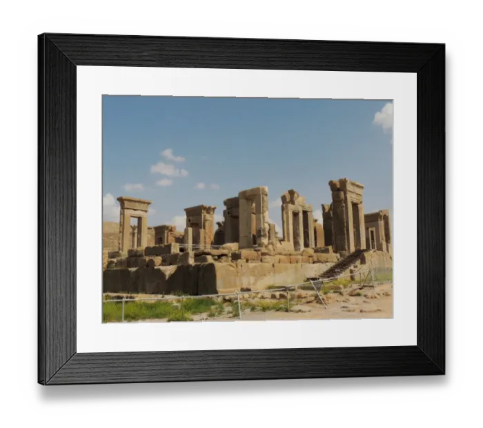 Framed Print : Persepolis 2, 500 years old Darius palace ruins Framed Print : Persepolis 2, 500 years old Darius palace ruins