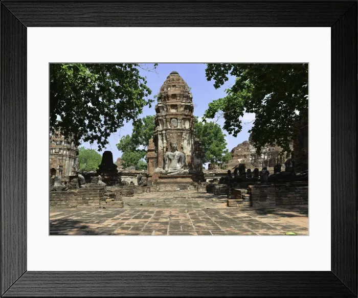 Framed Print : Buddha, Ayutthaya, Thailand Framed Print : Buddha, Ayutthaya, Thailand