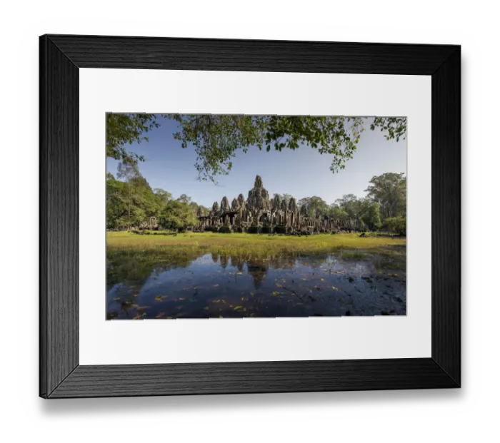 Framed Print : Bayon Temple, Angkor Wat, Cambodia Framed Print : Bayon Temple, Angkor Wat, Cambodia
