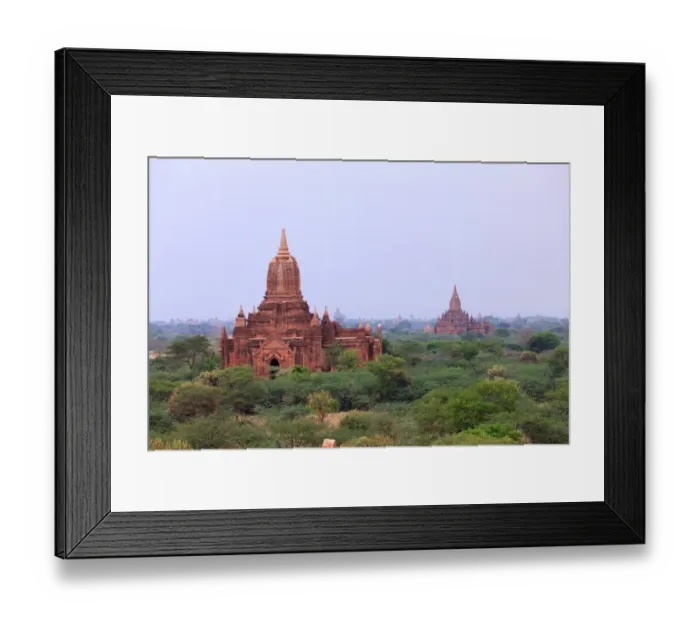 Framed Print : Temple of Bagan - Myanmar Framed Print : Temple of Bagan - Myanmar