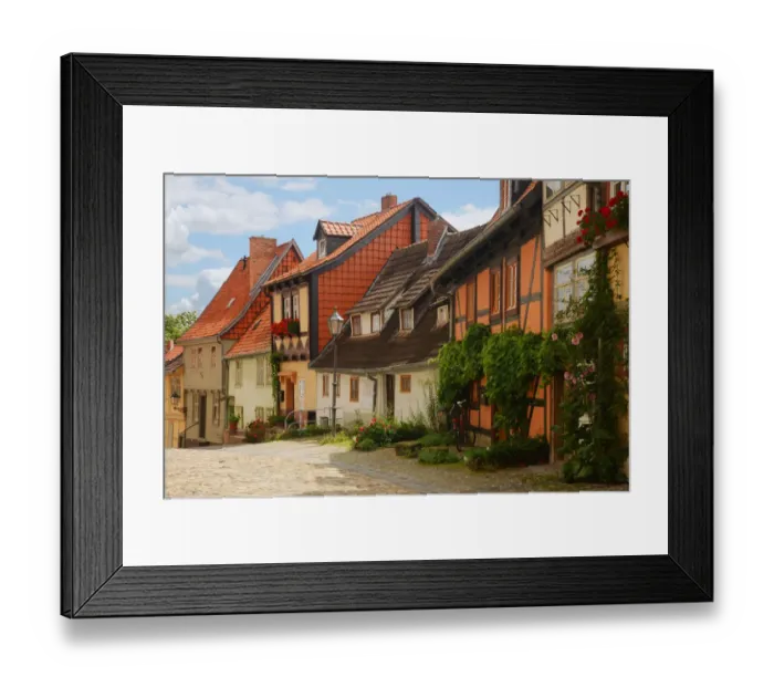 Framed Print : Quedlinburg, Germany Framed Print : Quedlinburg, Germany