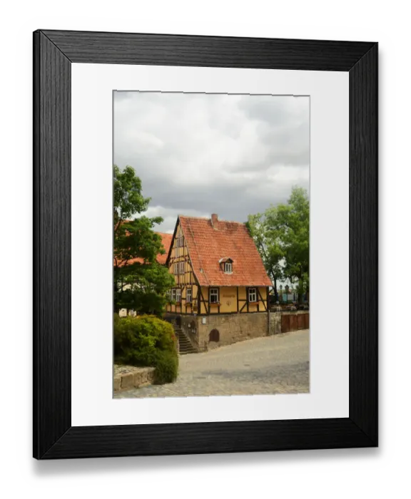 Framed Print : Schloskrug, Quedlinburg Framed Print : Schloskrug, Quedlinburg