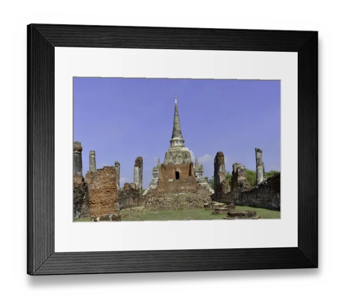 Framed Print : Ayutthaya Historical Park Framed Print : Ayutthaya Historical Park