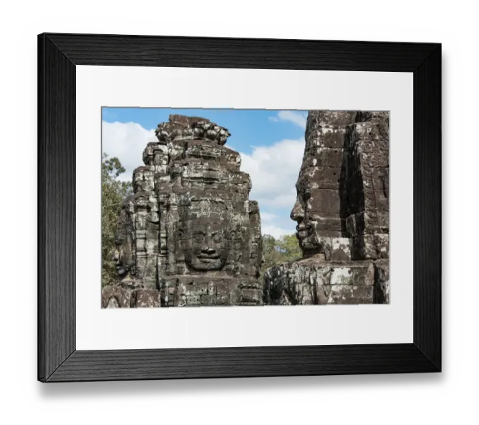 Framed Print : Bayon temple, Angkor Thom, Siem Reap, Cambodia Framed Print : Bayon temple, Angkor Thom, Siem Reap, Cambodia