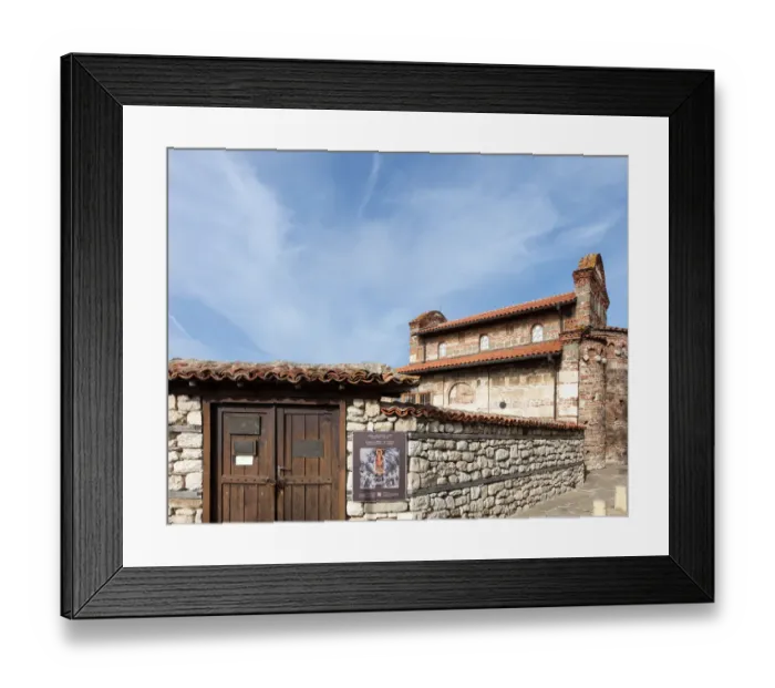 Framed Print : The Church of St. Stephen is a former Orthodox Church in Nessebar, Eastern Bulgaria, which is now turned into a museum Framed Print : The Church of St. Stephen is a former Orthodox Church in Nessebar, Eastern Bulgaria, which is now turned into a museum