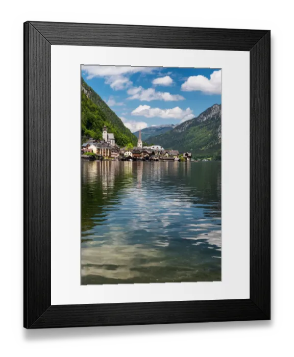 Framed Print : Hallstatt, Austria Framed Print : Hallstatt, Austria