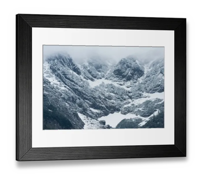 Framed Print : Mountain peak, Hallstatt, Austria Framed Print : Mountain peak, Hallstatt, Austria