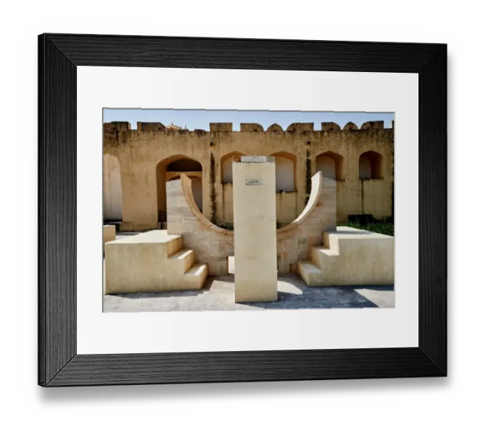 Framed Print : Sundials of Jaipur, India Framed Print : Sundials of Jaipur, India