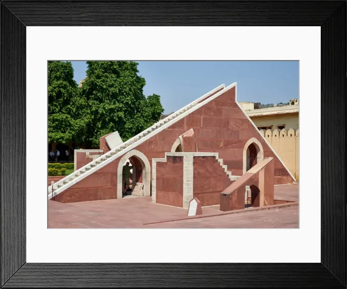 Framed Print : Sundials of Jaipur, India Framed Print : Sundials of Jaipur, India