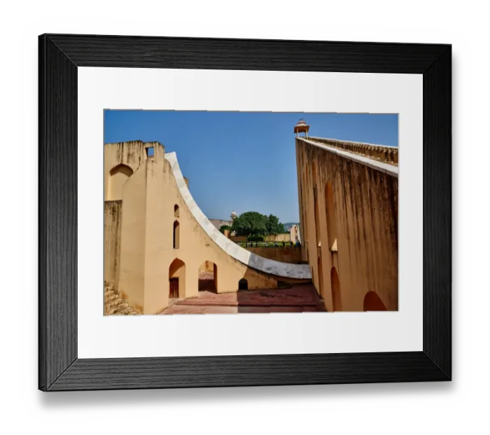 Framed Print : Sundials of Jaipur, India Framed Print : Sundials of Jaipur, India