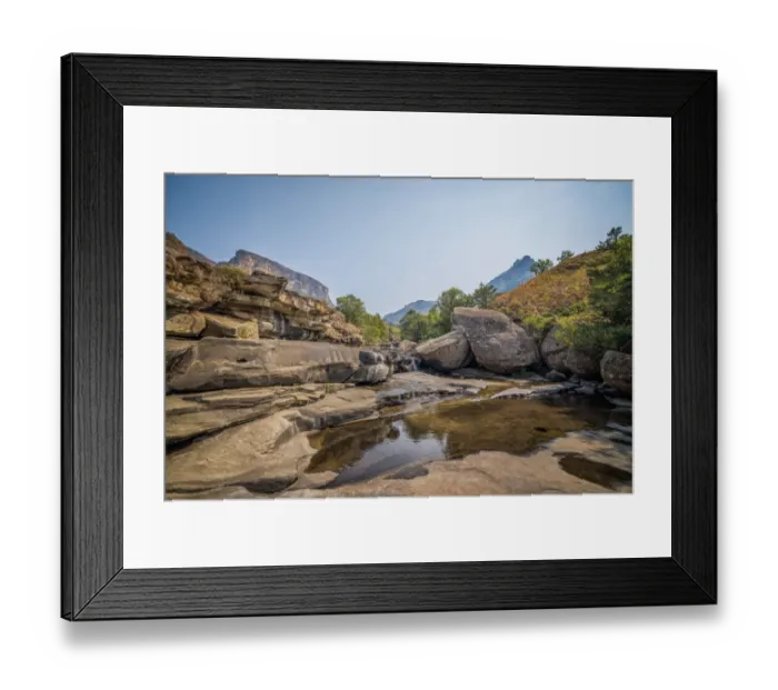 Framed Print : Royal Natal National Park, in Drakensberg mountains Framed Print : Royal Natal National Park, in Drakensberg mountains