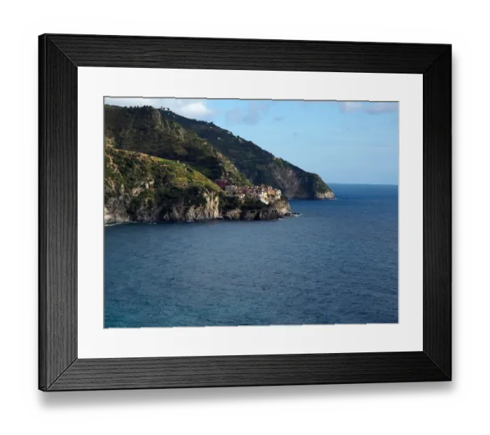 Framed Print : Manarola Seen From Corniglia, Cinque Terre National Park, Ligurian Sea, Northern Italy Framed Print : Manarola Seen From Corniglia, Cinque Terre National Park, Ligurian Sea, Northern Italy