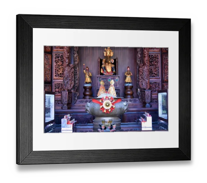 Framed Print : Han Jiang temple Georgetown Penang Malaysia Framed Print : Han Jiang temple Georgetown Penang Malaysia