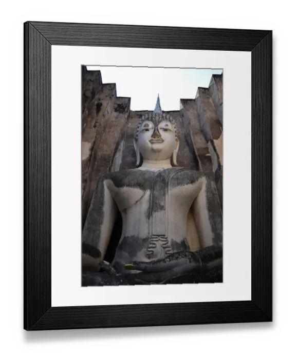 Framed Print : Ancient Buddha Framed Print : Ancient Buddha