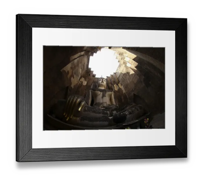 Framed Print : Ancient Buddha Framed Print : Ancient Buddha