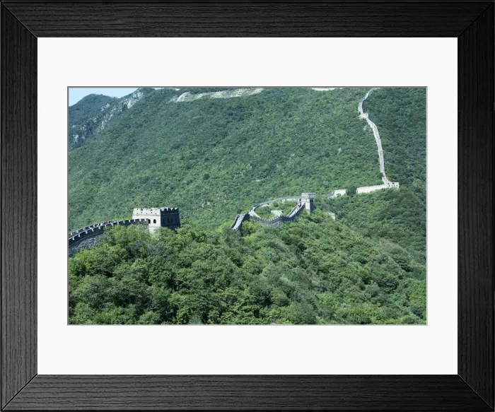 Framed Print : China Great Wall in fall season Framed Print : China Great Wall in fall season