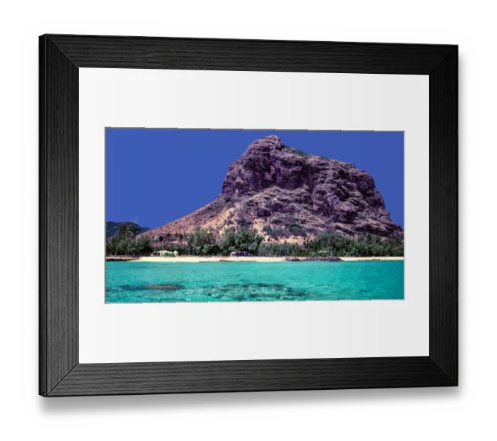 Framed Print : Le Morne Brabant Framed Print : Le Morne Brabant