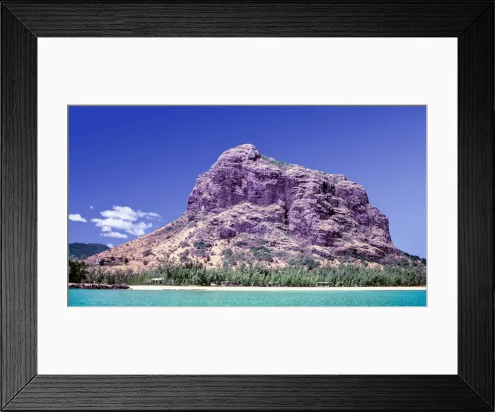 Framed Print : Le Morne Brabant Framed Print : Le Morne Brabant