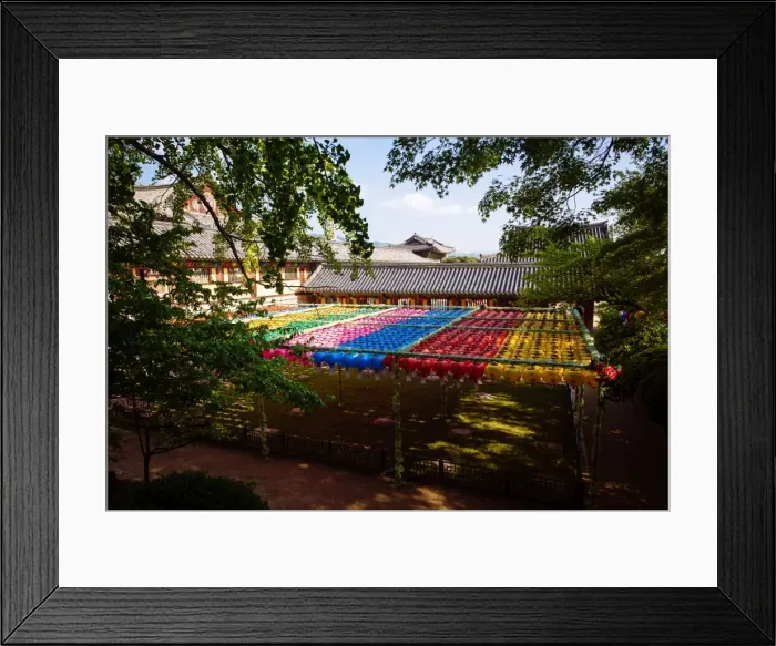 Framed Print : Bulguksa Buddhist Temple Framed Print : Bulguksa Buddhist Temple
