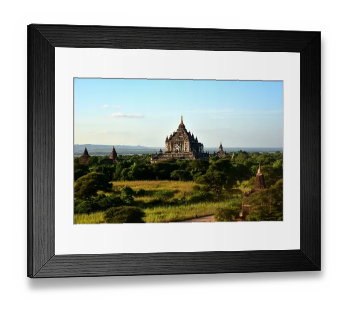 Framed Print : Buddhist temple Bagan Myanmar Framed Print : Buddhist temple Bagan Myanmar