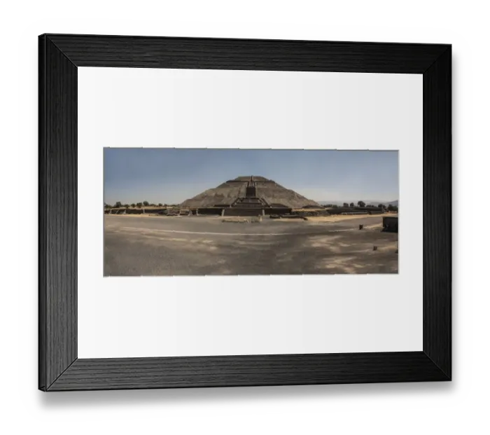 Framed Print : Teotihuacan pyramid - Mexico Framed Print : Teotihuacan pyramid - Mexico