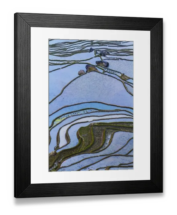 Framed Print : Yuanyang Rice Terraces Framed Print : Yuanyang Rice Terraces