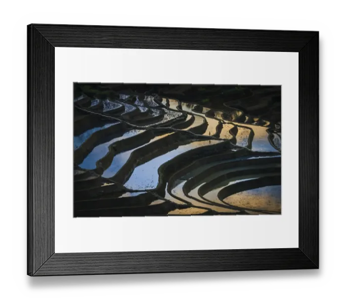 Framed Print : Yuanyang Rice Terraces Framed Print : Yuanyang Rice Terraces
