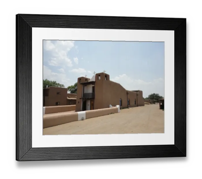 Framed Print : San Geronimo, Chapel, Pueblo de Taos, Unesco, New Mexico, United States of America Framed Print : San Geronimo, Chapel, Pueblo de Taos, Unesco, New Mexico, United States of America
