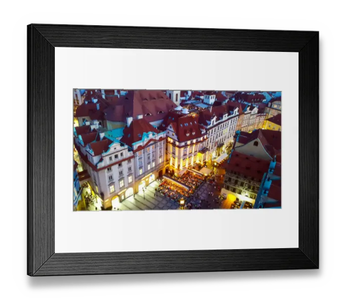 Framed Print : Urban Scenes from a High Angle View Framed Print : Urban Scenes from a High Angle View