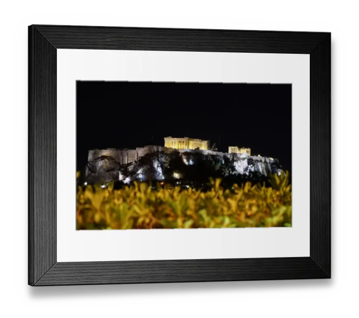 Framed Print : Evening view on the Acropolis, Athens, Greece Framed Print : Evening view on the Acropolis, Athens, Greece