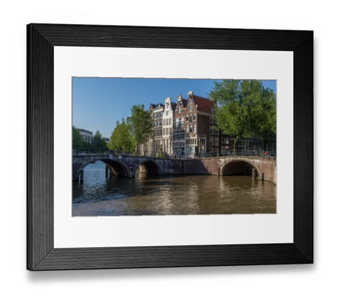 Framed Print : Keizersgracht (Emperors Canal), Amsterdam Framed Print : Keizersgracht (Emperors Canal), Amsterdam