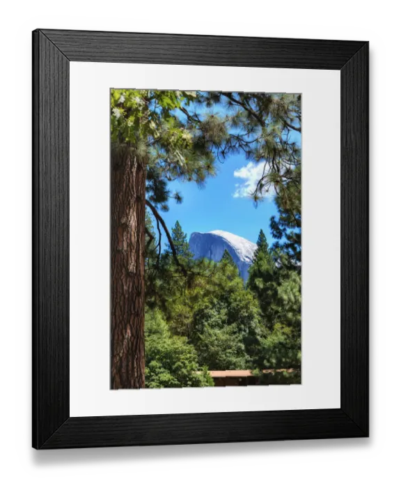 Framed Print : Half Dome, Yosemite National Park, California, United States of America