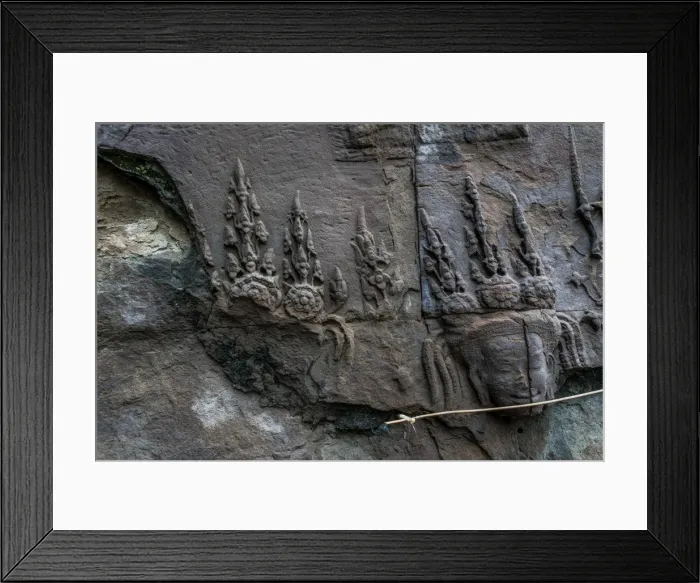 Framed Print : Angkor Wat preservation Framed Print : Angkor Wat preservation