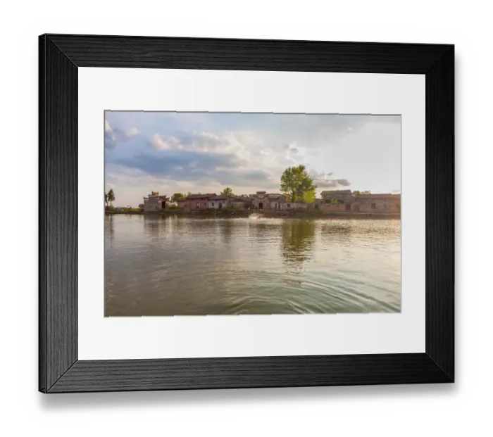 Framed Print : Village of Tengqiao Framed Print : Village of Tengqiao
