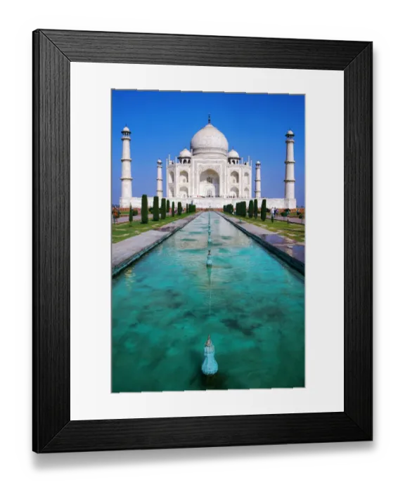 Framed Print : Taj Mahal, Agra, India Framed Print : Taj Mahal, Agra, India