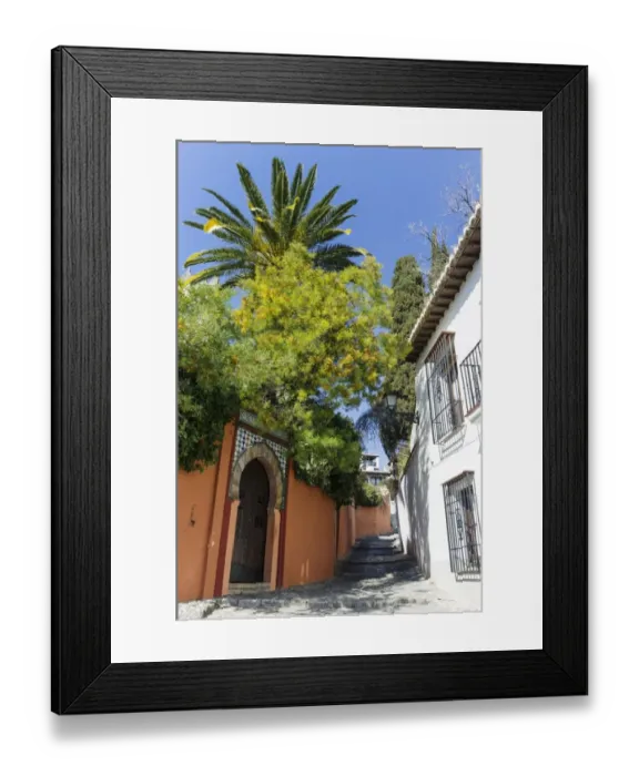 Framed Print : Albayzin district, Granada Framed Print : Albayzin district, Granada
