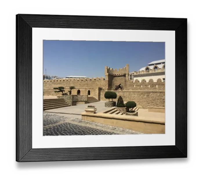 Framed Print : Baku Azerbaijan Old TOwn Framed Print : Baku Azerbaijan Old TOwn