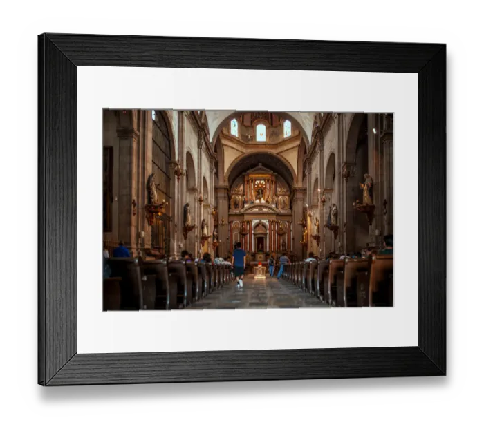 Framed Print : Santo Domingo Church Framed Print : Santo Domingo Church