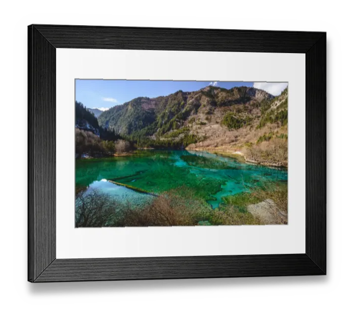 Framed Print : Peacock Lake Framed Print : Peacock Lake