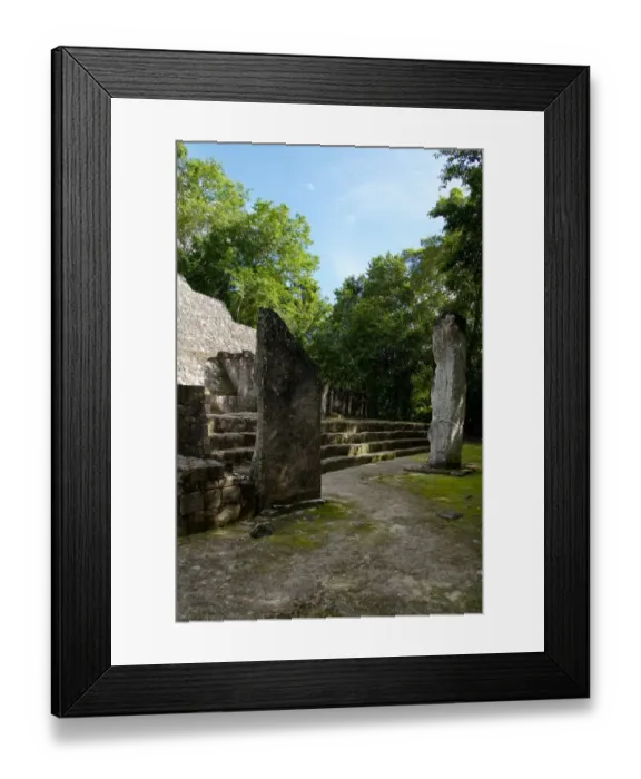 Framed Print : Mayan City ruins Calakmul Framed Print : Mayan City ruins Calakmul