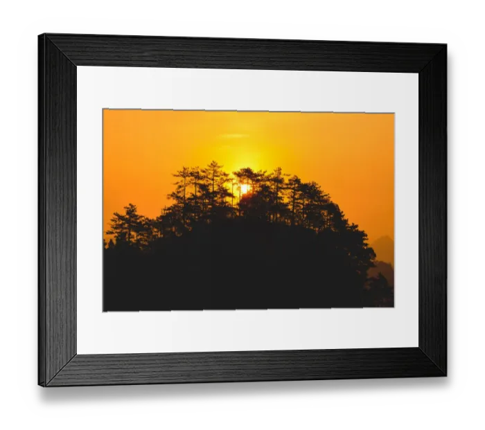 Framed Print : Wulingyuan scenic area sunrise Framed Print : Wulingyuan scenic area sunrise