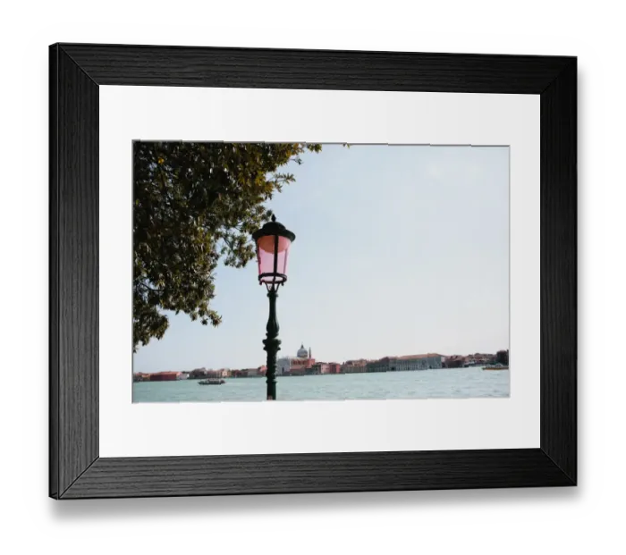 Framed Print : View across the water to San Giorgio Island in Venice, Italy Framed Print : View across the water to San Giorgio Island in Venice, Italy