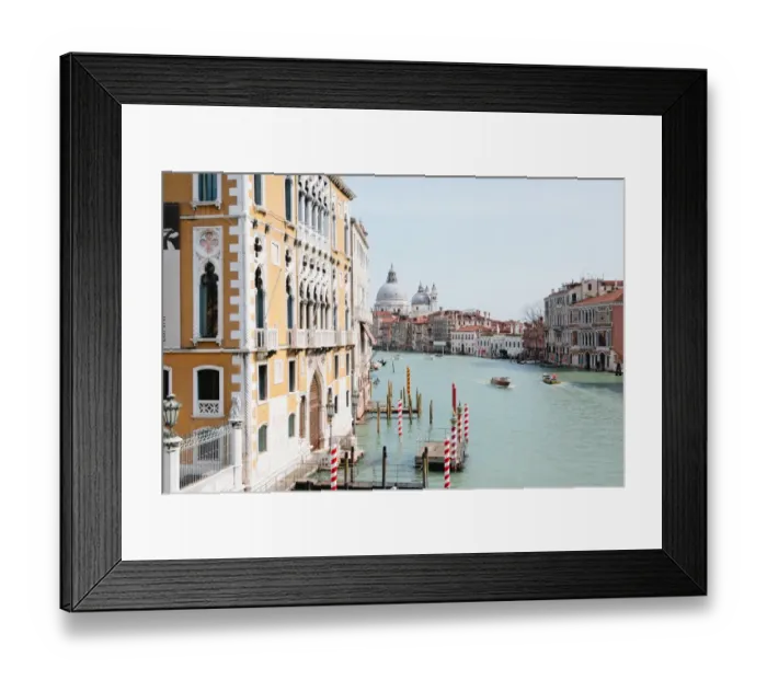 Framed Print : View down The Grand Canal towards Santa Maria della Salute, Venice Italy Framed Print : View down The Grand Canal towards Santa Maria della Salute, Venice Italy