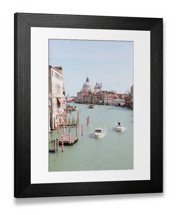 Framed Print : View down The Grand Canal towards Santa Maria della Salute, Venice Italy Framed Print : View down The Grand Canal towards Santa Maria della Salute, Venice Italy