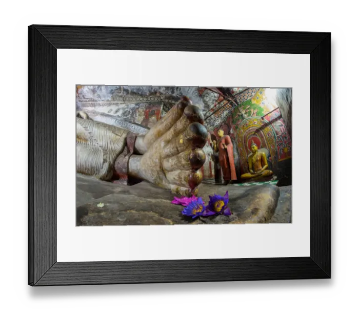 Framed Print : Dambulla - Cave temple - Sri Lanka Framed Print : Dambulla - Cave temple - Sri Lanka
