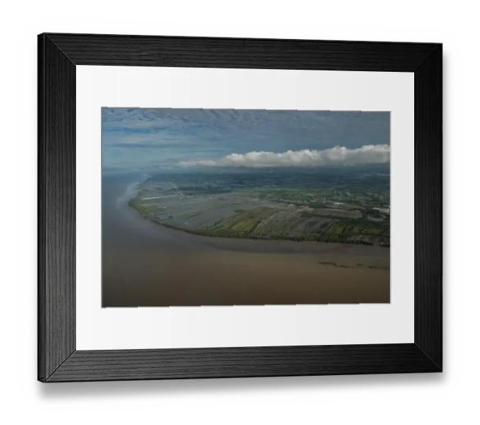 Framed Print : Gulf of Thailand coastline area