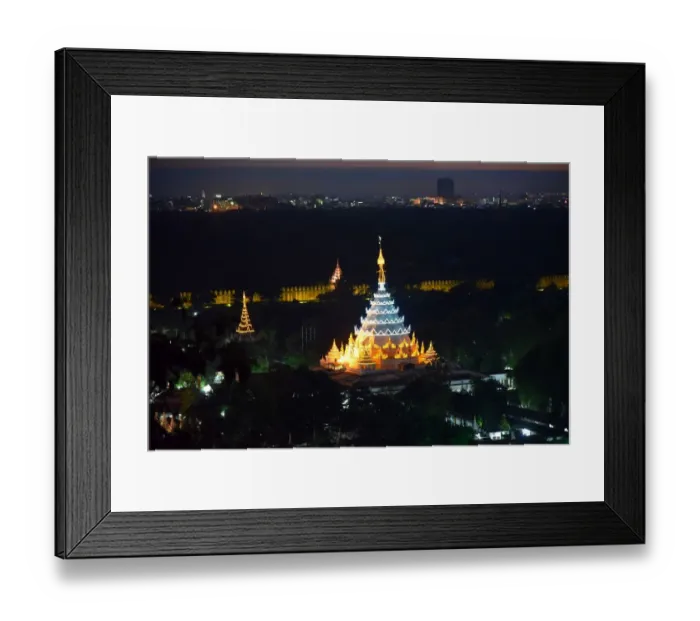 Framed Print : Mandalay temple Framed Print : Mandalay temple