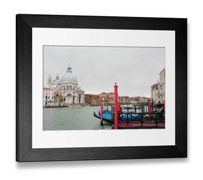 Framed Print : The Grand Canal, Venice Italy